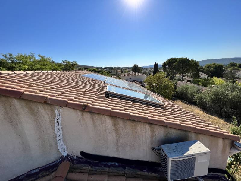 installation solaire photovoltaique et chauffe-eau solaire à Tourves 