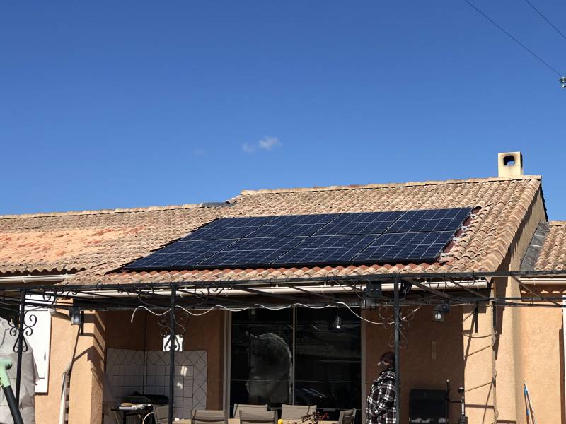 installation photovoltaique sur Le Luc dans le Var