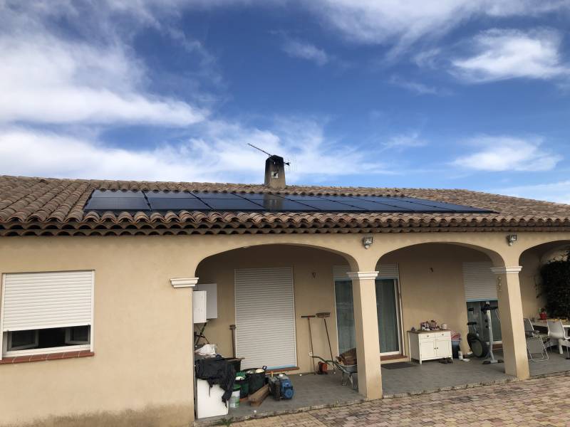Installation photovoltaique à Vidauban dans le Var